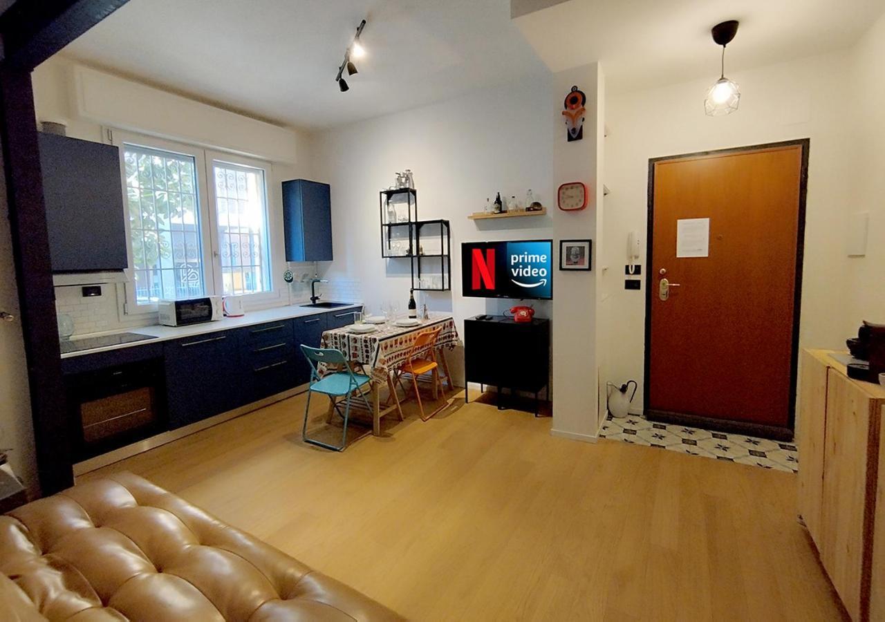 Industrial Design Loft - Appartamento Vicino Lo Stadio โบโลญญา ภายนอก รูปภาพ